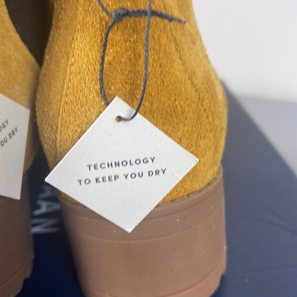 Cole Haan Camea Waterproof Suede Combat Boot. - Picture 7 of 12